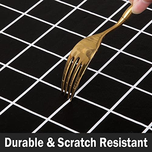 Spotjoy Rectangle Table Cloth, Elastic Fitted Flannel Backed Plastic Table Covers For 6 Foot Folding Tables, Waterproof Vinyl Tablecloths For Picnic, Camping, Indoor And Outdoor (Black, 30 X 72 Inch) #TOP6