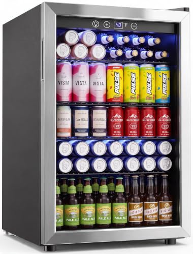 Icyglee 4.5 Cu.ft Beverage Refrigerator