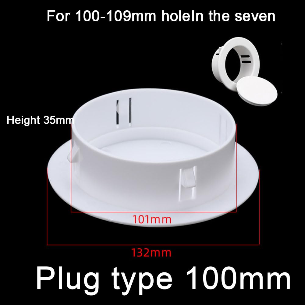 Wall Hole Cover Protective Vents Decor Plastic Cap, Air Conditioning - View #5