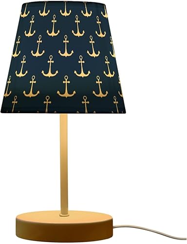 Miniatura 27 de Lámpara de mesa LED regulable con USB de 3 colores, estaca de madera de mar retro, gaviotas voladoras de 10.8 pulgadas de alto, luz de mesita de