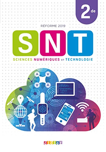 livre SNT - Sciences Numériques et Technologie 2de - Livre