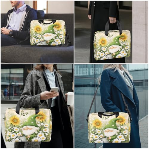 Bolso para portátil de 15.6 pulgadas con diseño floral miniatura 2