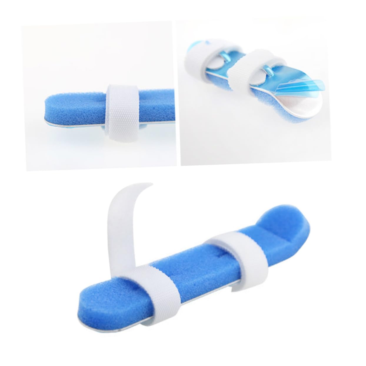 FRCOLOR 2pcs Splints Thumb Splint Thumb Supports Injury Protector Sleeve Thumb Splint for Thumb Extension Brace Separator Retainers Blue