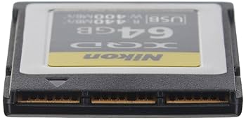 Nikon XQD 64GB Professional Memory Card (up to 440MB/s Read