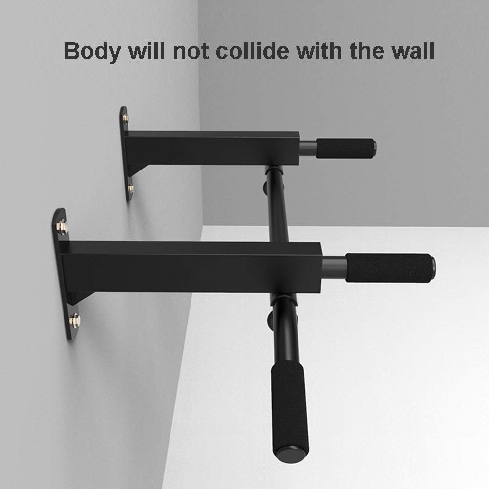 AGYH Wall-Mounted Horizontal Bar, Home Fitness Steel, Exercise Equipment for Strength Training, Two Styles, Safe Load 200kg