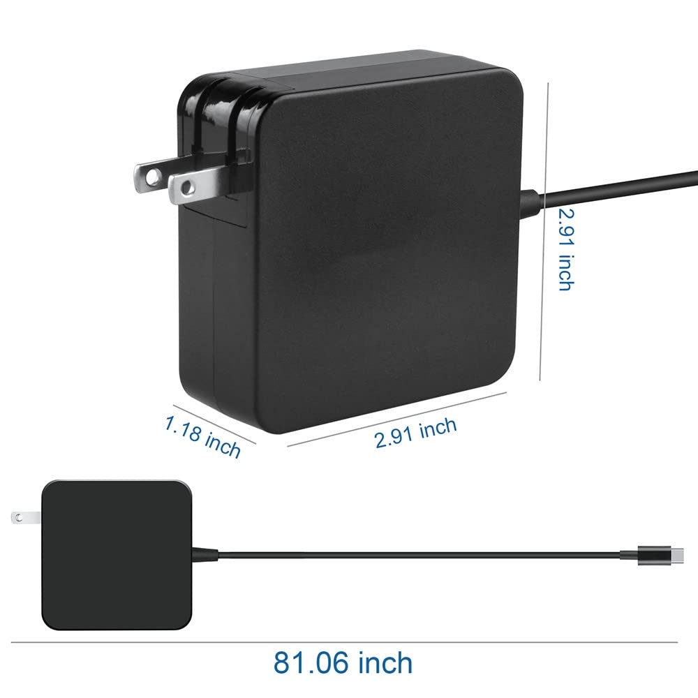 Amazon.com: J-ZMQER USB Type C AC Power Adapter Wall Charger