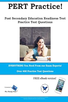 Paperback PERT Practice! Post Secondary Education Readiness Test Practice Questions Book