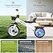 Umatoll Tricycle for Toddlers 2-5 Year Old, Ajustable Toddler Bike Outdoor Toys, Birthday Gift for Boy Girl Age 2-4, Trike with Light up Wheels
