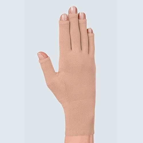 Miniatura 2 de mediven Harmony - Guante de compresión de linfedema sin costuras de 20-30 mmHg con dedos