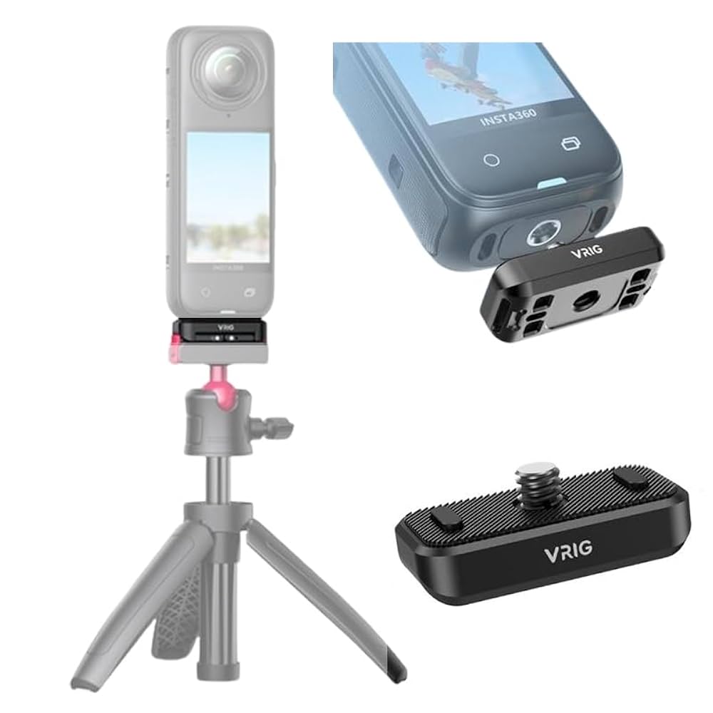 Amazon | INSTA360 X5 X4/ONE X3/ONE X2 対応 1/4ネジ 磁気