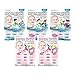 Cuculo Magiche e crescenti Capsule da Bagno, Confezione Risparmio 4 + 1 Gratis, Ragazze, Animali dello Zoo, Animali da Fattoria, Animali dell´Oceano,