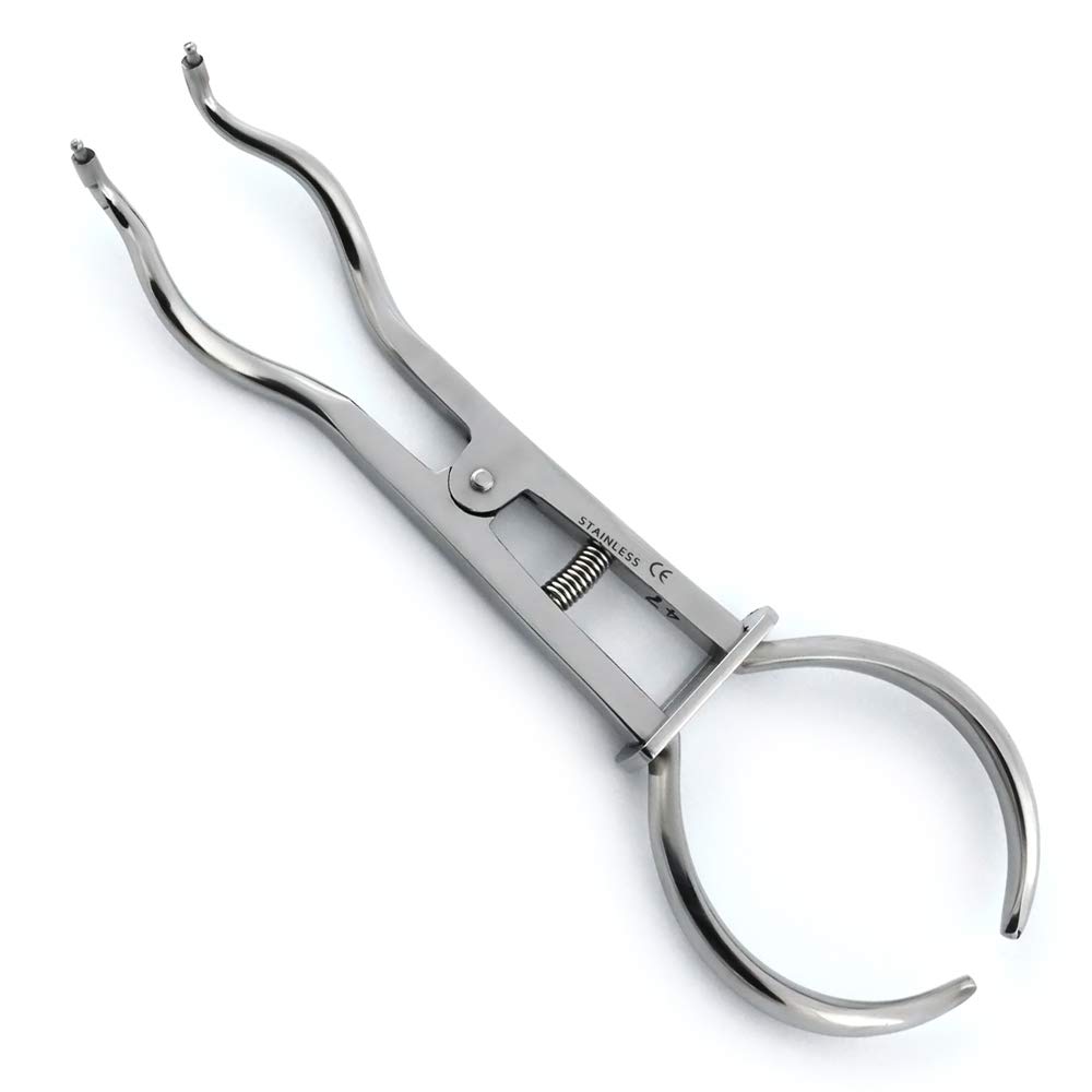 Set of 10 Dental Rubber Dam Kit Endo Brewer Light Ivory Forceps Punch Hole Plier Brinker Clamps Frame