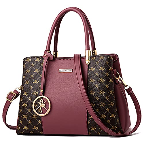 Image of KURGOOL Women Purses and Handbags Top Handle Satchel Shoulder Bags Messenger Tote Bag for Ladie