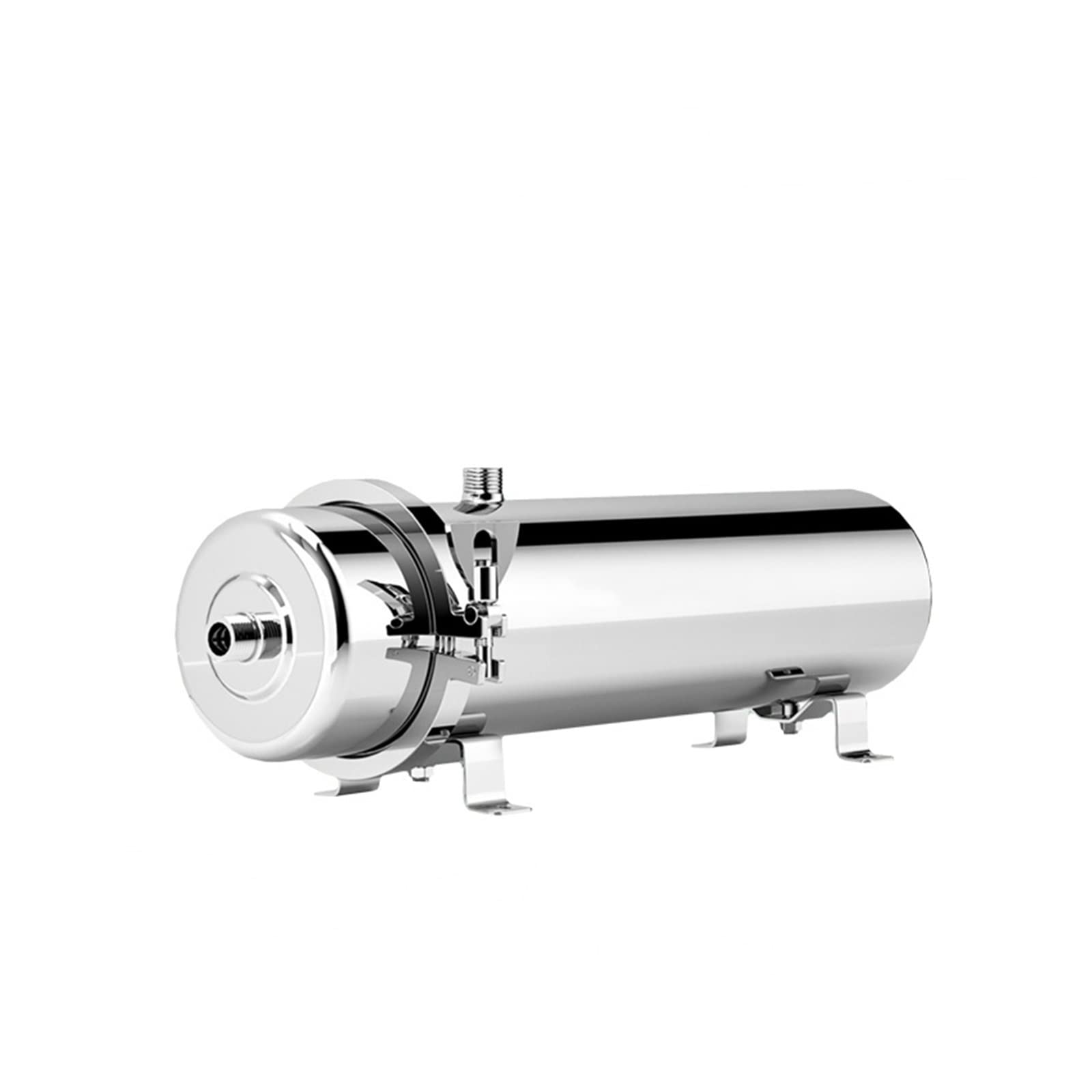 Sediment-Wasserfilterkartusche, Sedimentfilter, PVDF-Ultrafiltrations-Wasserreiniger, Edelstahl, 1000 l, Wasserfiltersystem, waschbare 0,01-μm-Membran Hohe Filterkapazität