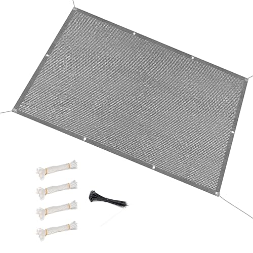 Voile ombrage auvent sans perçage avec protection UV et œillets - 2