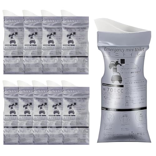 ZUOQIANG - Bolsa de vómitos para coche, 12 unidades, portátil para niños, adultos, 700 ml, bolsa para vómitos, aseo portátil, para camping, viajes, atascos