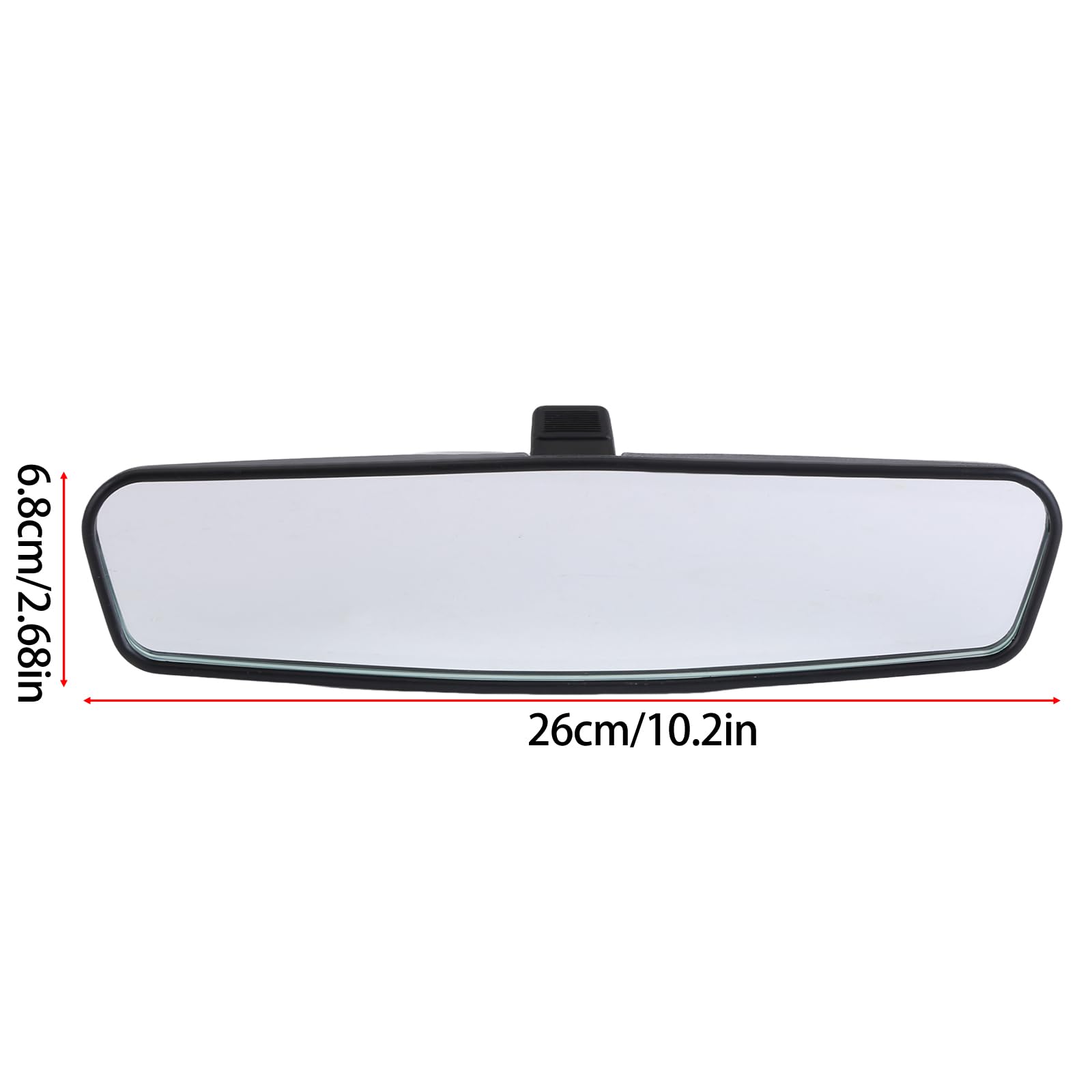 EUBUY 10.2inch Rear View Mirror, Interior Rearview Mirror Kit Compatible for Toyota Tacoma CT200h Replaces 8781006080 87810-06080