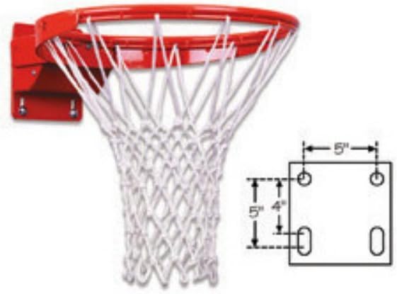 First Team Tube Tie/Adjustable Competition Breakaway Basketball Goal
