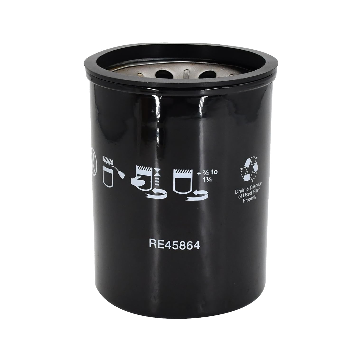 RE45864 Transmission Hydraulic Oil Filter For John Deere Tractor 3025D 3035D 3043D 5038D 5039D 5042D 5045D 5055E 5065E 5045E 5055D 5075E 5047D 5050D 5050E 5058E 5060E 5067E 5075EF 5076E