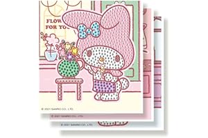 Hello Kitty, My Melody & Kuromi DIY Diamond Painting Stickers Kit