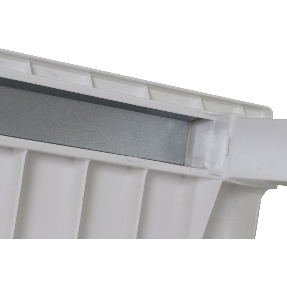 Keter - Mesa de Comedor Exterior Futura de 6 plazas, Color Blanco