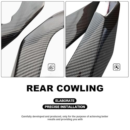 Ailerons fixes pour carénage arrière de ZX10R, finition premium moto 2016-2020 - 5