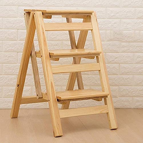 Fleur stand ménage multifonction en bois convertible 3 marches - 2