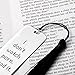 ZZP Funny Bookmarks for Women – Stainless Steel Engraved Bookmark with Tassel Inspirational Gifts for Book Lovers, Birthday Gifts for Her, Christmas Stocking Stuffers for Readers, Best Friend Gift