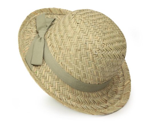Egmont Toys Green Ribbon Straw Hat