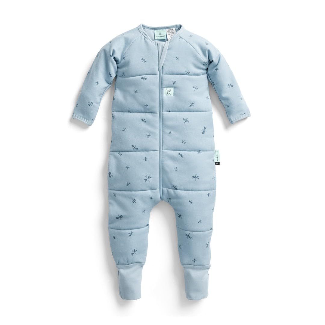ergoPouch Sleep Onesie 2.5 TOG, Warm Baby Romper & Sleep Layer with Full-Zip, Guarding Against Blankets