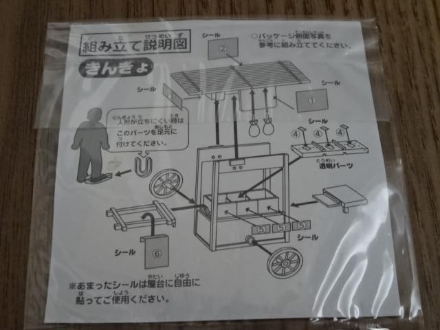 Amazon.co.jp: タカラ なつかし 情景 シリーズ 第二弾 屋台 きんぎょ