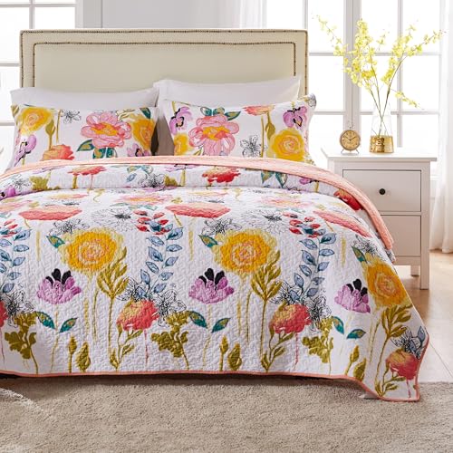 Groenlandia Home 2 Piezas Acuarela Dream Juego de edredón, Doble, Multi