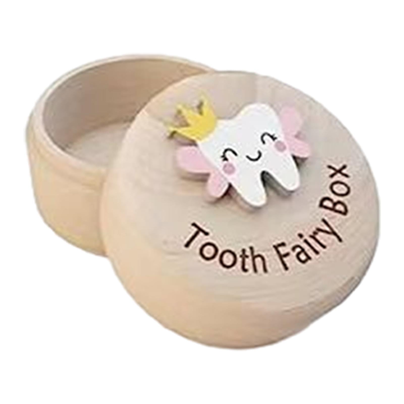 Tooth Keepsake Box Fairy Keepsake Storage Holder Organizer Memory Cherish