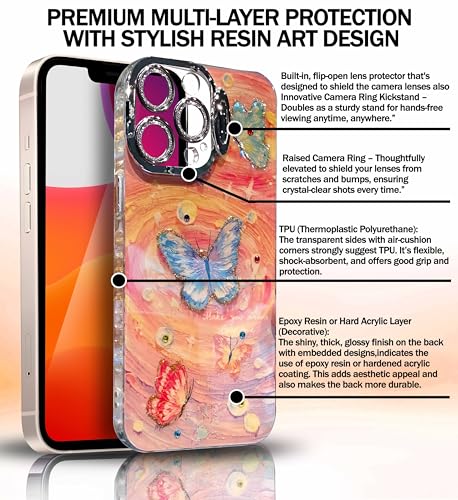 Coque antichoc iPhone 13 Pro avec béquille protégeant des chutes et bris d'écran - 7