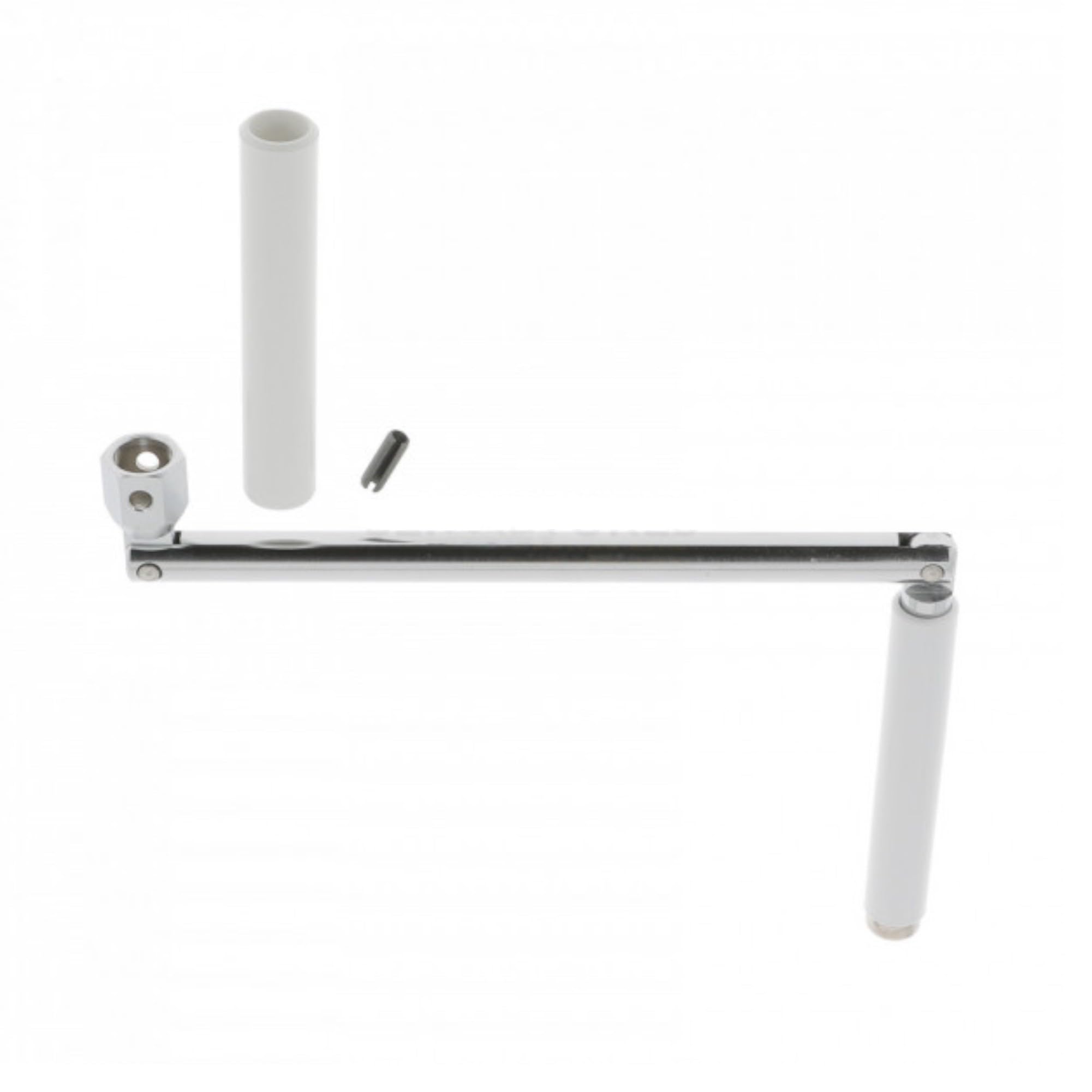 Poignée de manivelle articulée pour volet roulant en acier Ø13mm longueur 325mm