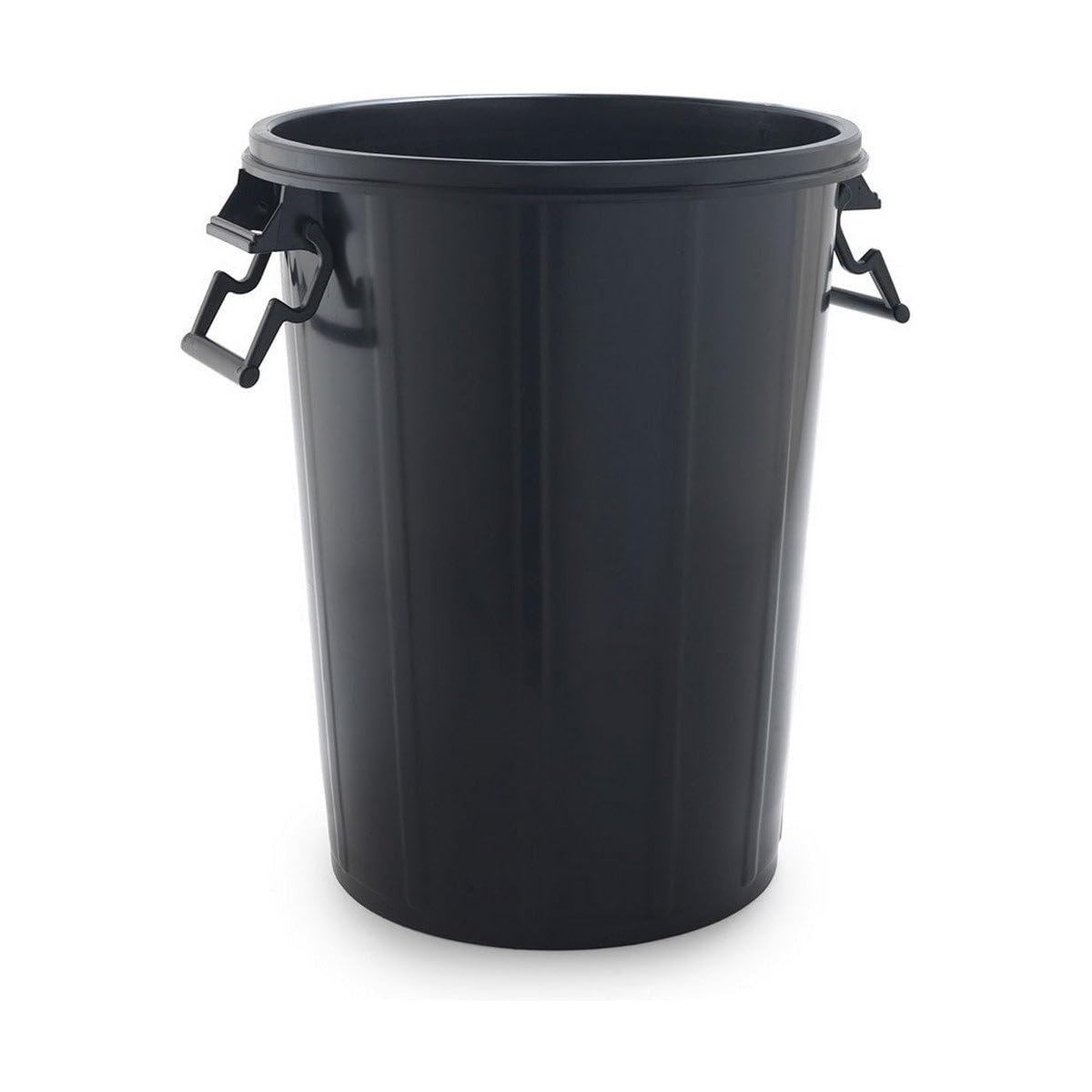 CUBO DE BASURA 100L CON ASAS, SIN TAPA, IDEAL PARA ESPACIOS COMUNITARIOS
