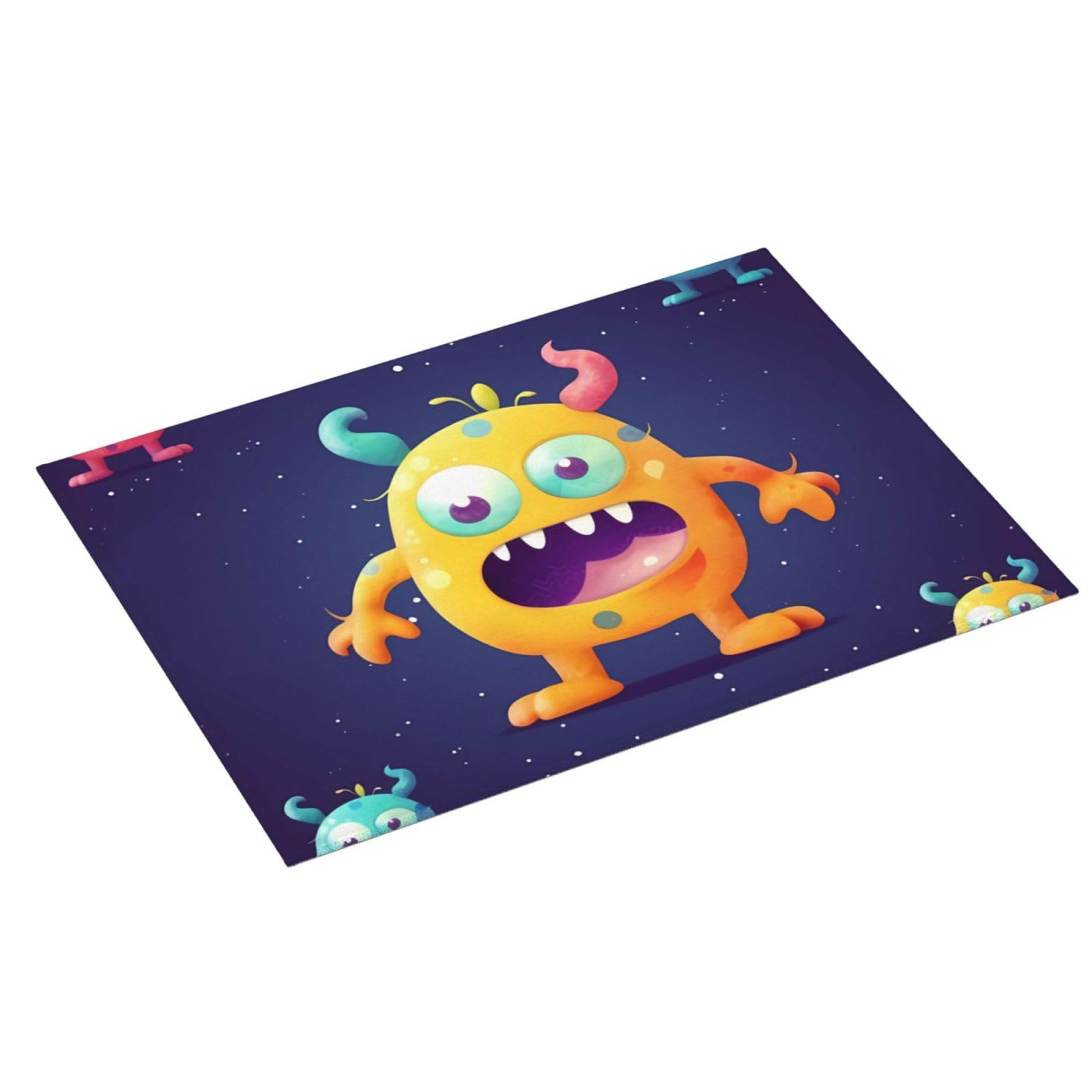 Bestek Afdruiprek Cartoon Dinosaurus Koffie Mat Antislip 46X41Cm Bestek Afdruiprek Cartoon Dinosaurus Koffie Mat Antislip 46X41Cm