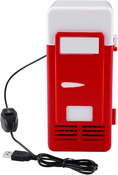 Car Mini Fridge Camping Fridge Portable Electric Cooler Box for Truck RV Boat Outdoor Travel Red