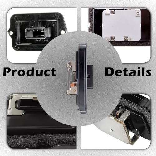 Image of Front AC Air Conditioning Control Module Heater Fan HVAC Blower Motor Resistor Fits Compatible with Honda 1998-2002 Accord / 1999-2004 Odyssey Replaces 79330S84505 79330S84A01 JA1252 3A1052 RU-334