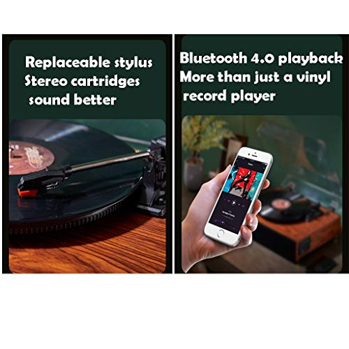 Tourne Disque Bluetooth, Platine Vinyle Multifonctions avec Couvercle, Phonographe Portable Compatible avec des… - Les Beatles, Paul McCartney, John Lennon, RIngo Starr, George Harrison Tourne Disque Bluetooth, Platine Vinyle Multifonctions avec Couvercle, Phonographe Portable Compatible avec des… – Image 5