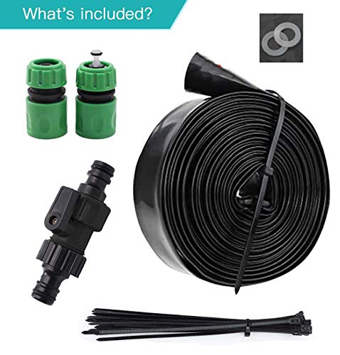 Trampoline Sprinkler,Outdoor Trampoline Waterpark Sprinkler Water Toys for Kids Backyard,Trampoline Accessories Sprinkler for Water Play,Games,and Summer Fun in Yards (49ft)