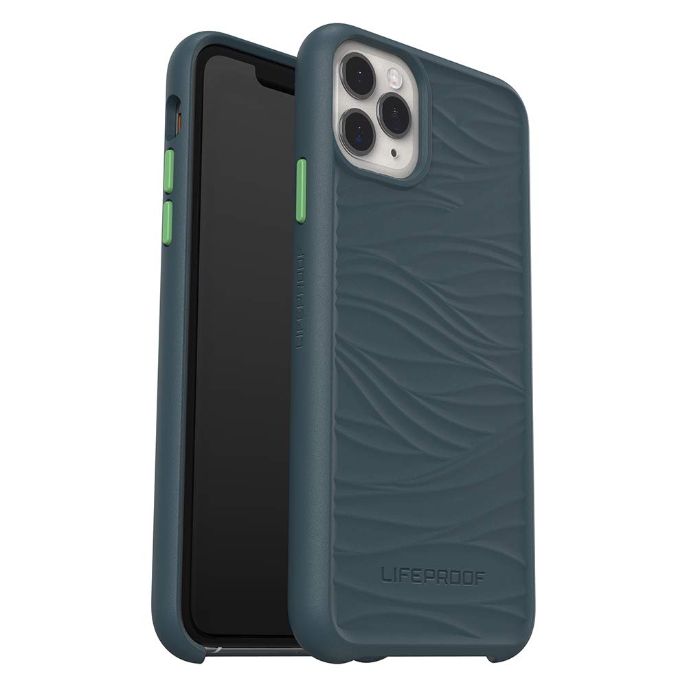 LifeProof Wake Hülle für iPhone 11 Pro Max, stoßfest, Sturzschutz bis 2 Meter, schlanke schützende Hülle, Nachhaltig hergestellt aus recyceltem Ozeanplastik, Grau