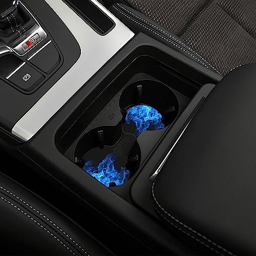 Portavasos para carro 2 piezas goma negra universal miniatura 7