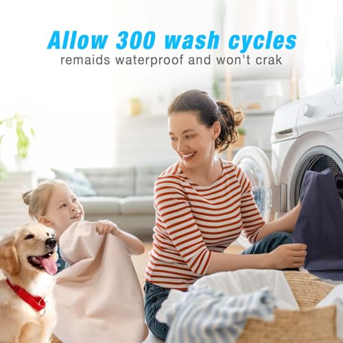 Alwz-Rdy DOG BED COVERS 5 Bed Covers Replacement Washable 100% Waterproof Dog Bed Cover 2 Pack Soft Noiseless Dog Bed Sheets thumb #5