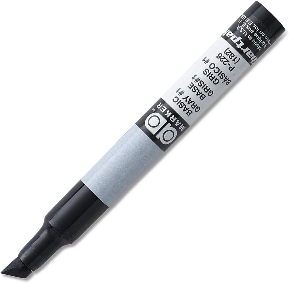 AD Marker The Original Chartpak, Fine Point, Prussian Blue, 1 Each (P6FP)