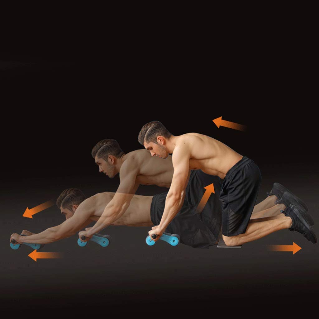 Rollenrad, Bauchrad für Core-Workouts, Heimtrainingsgeräte, Rad-Trainingsgeräte