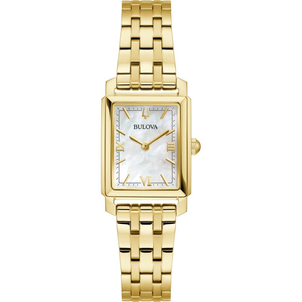 Bulova Women's Analogue Quartz Watch with Stainless Steel Strap 97L177