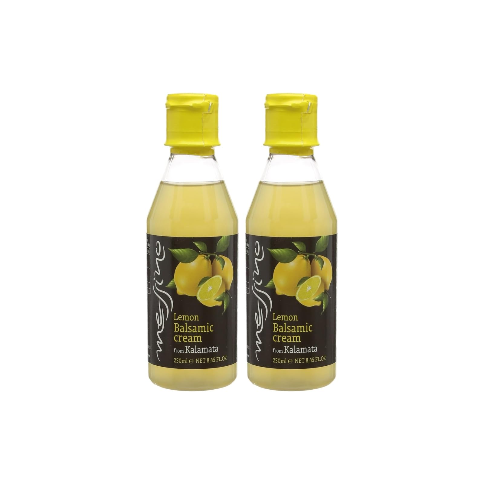 โ Greek Lemon White Balsamic Cream, Pack of 2 x 250 ml (Total: 500 ml)