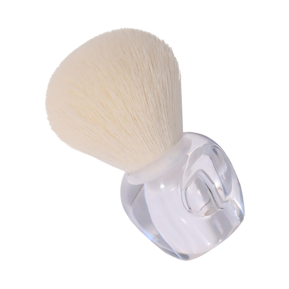 Mikinona Synthetic Hair Makeup Brush Soft for Powder Blush Foundation Women's Beauty Tool No Shedding Comfortable Handle