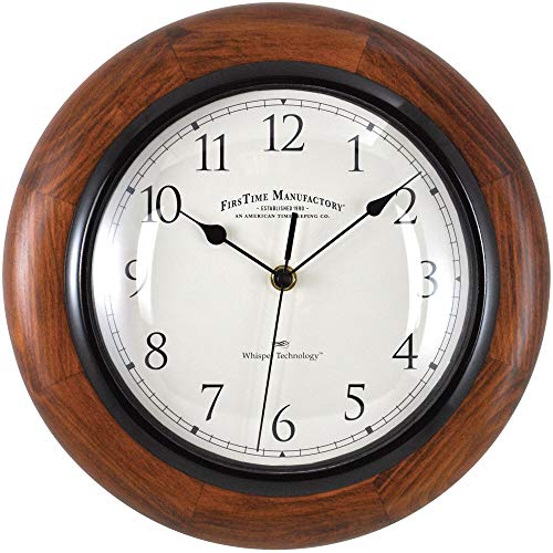 Firstime & Co. 10055 Walnut Round Wall Clock thumb #2